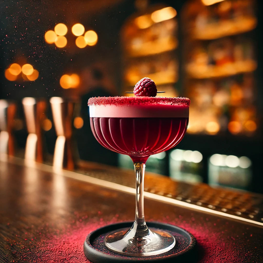 You are currently viewing Beetroot Whiskey Cocktail with Hibiscus
